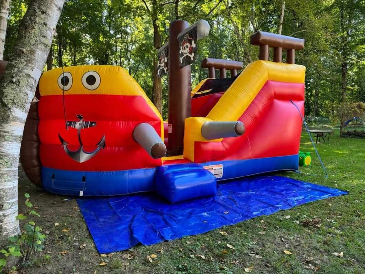 Pirate Ship Water slide